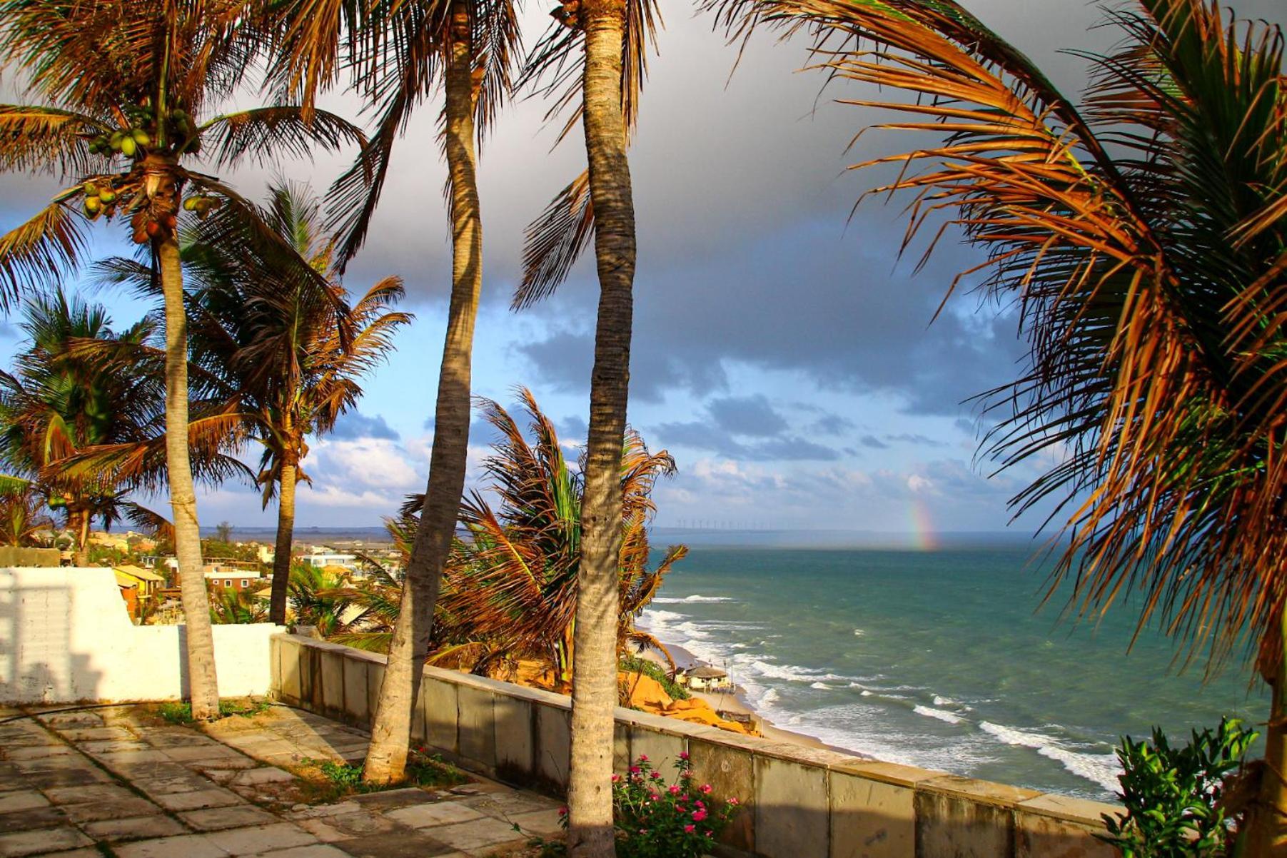 Casa Vista Ao Mar Canoa Quebrada Exterior foto