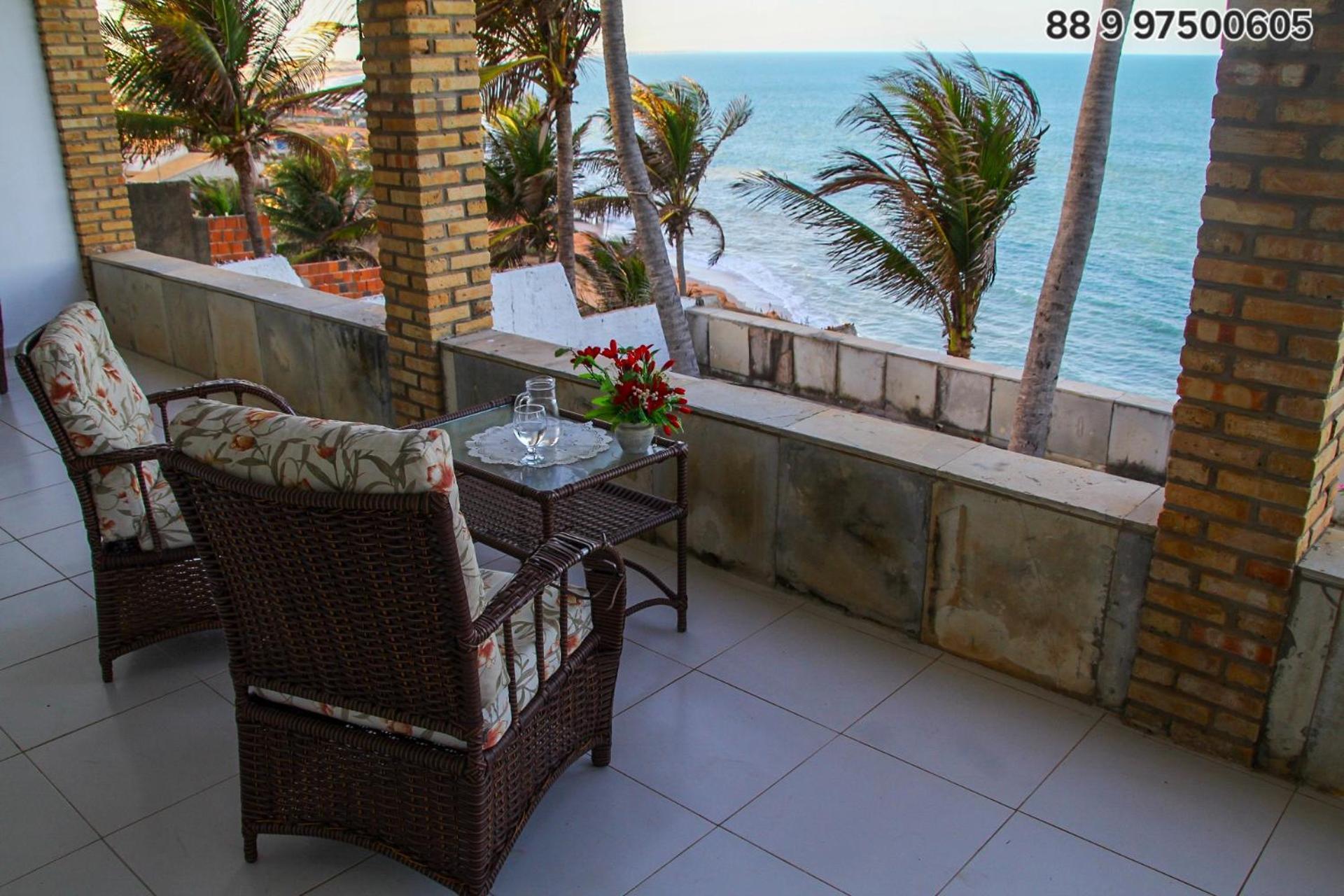 Casa Vista Ao Mar Canoa Quebrada Exterior foto